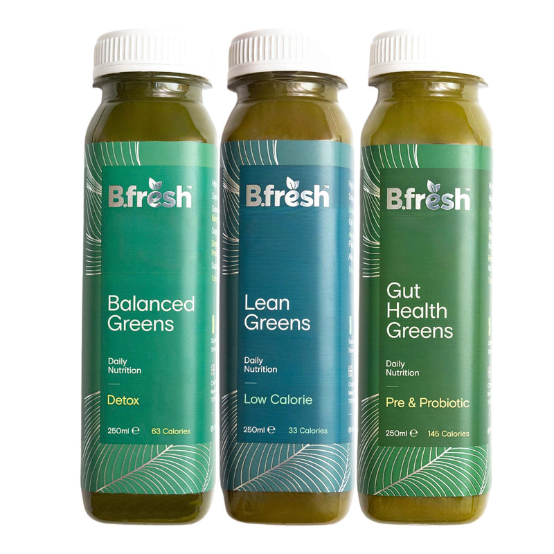 B.fresh Cold pressed green juice bundle 250ml x 14