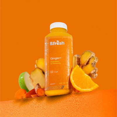 Ginger + 500ml multi-shot bottle