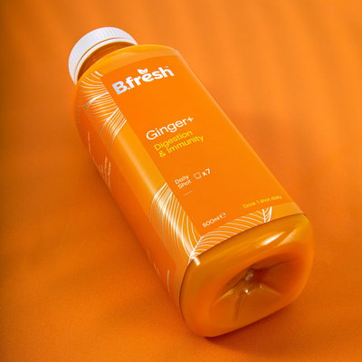 Ginger + 500ml multi-shot bottle