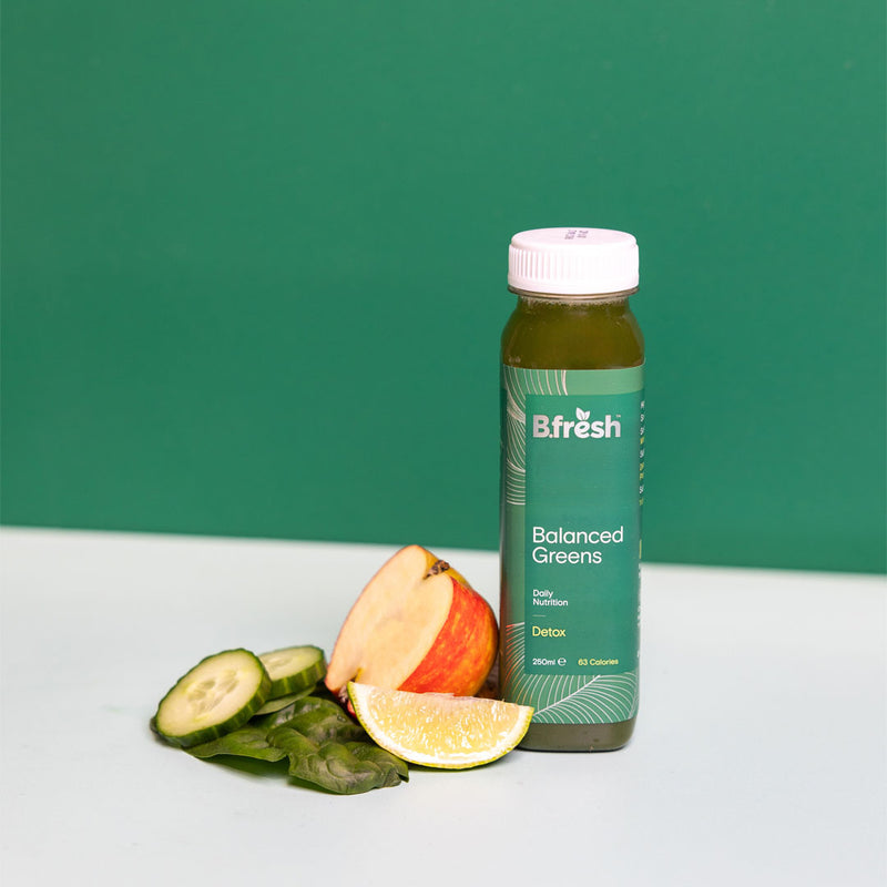 B.fresh Cold-Pressed Green Juice - Balanced Greens 250ml