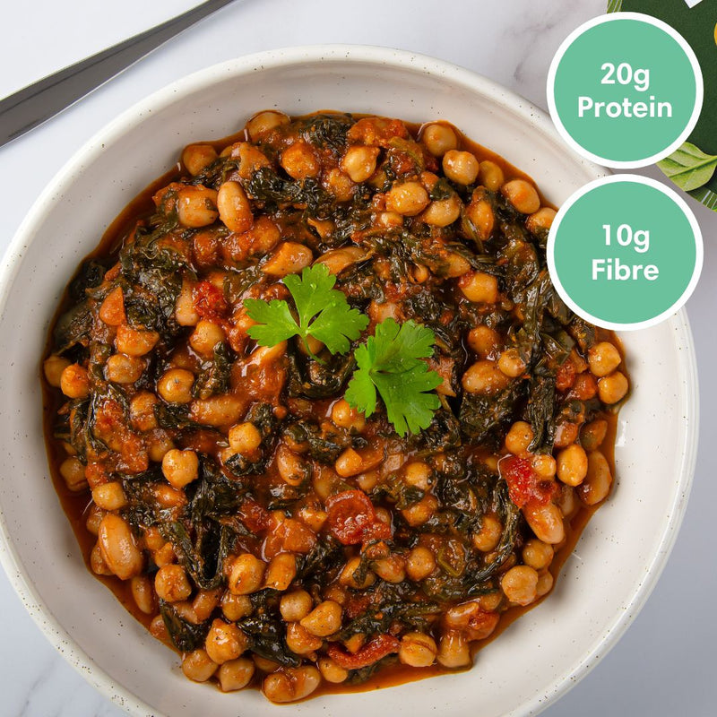 Spanish Style Spinach & Chickpeas